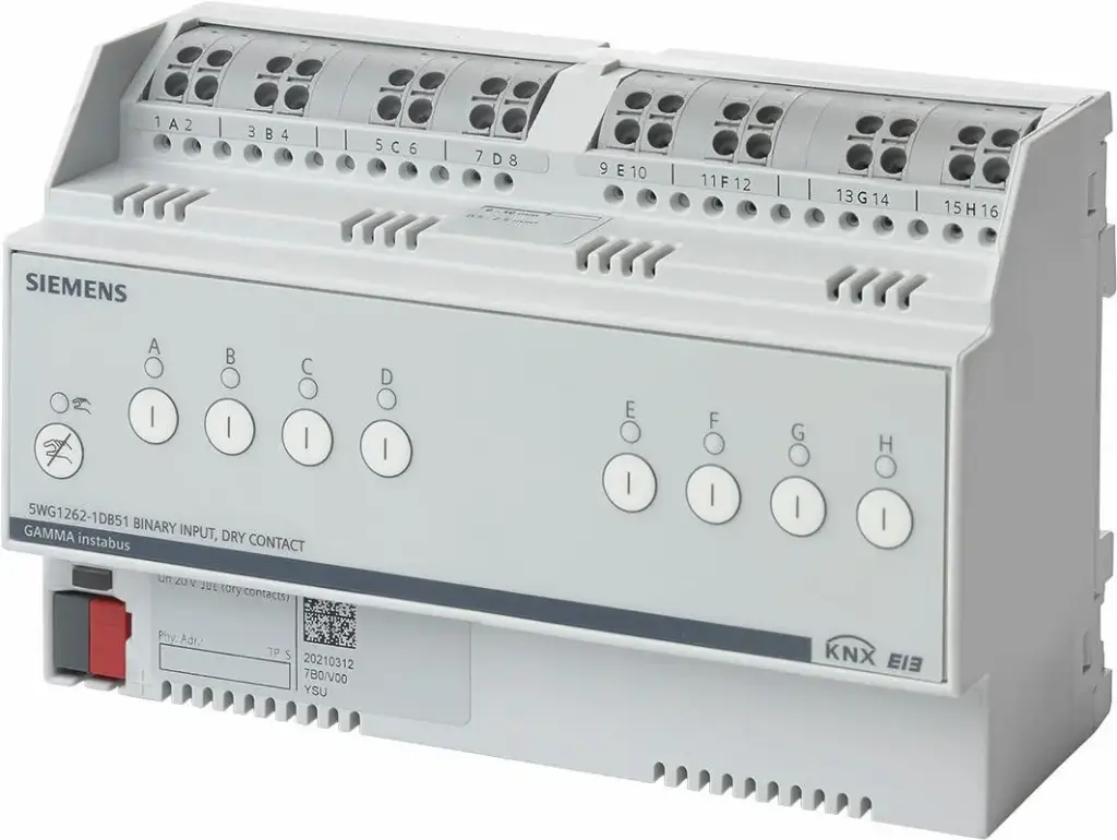 KNX Module 8 inputs Siemens