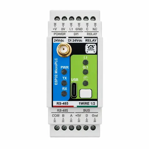 [HM-ESP32-MicroPLC] Module Entrées/Sorties analogiques MicroPLC